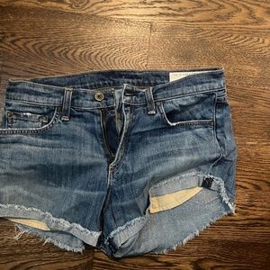 Rag and bone jean shorts / 26